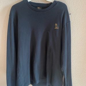 OVO Essentials Long Sleeve T-Shirt Black